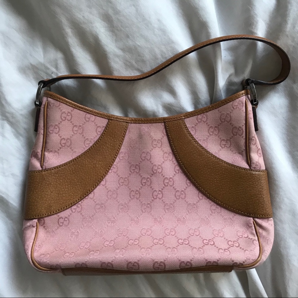 authentic pink GUCCI handbag